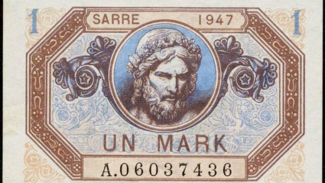 1 Mark Sarre type 1947