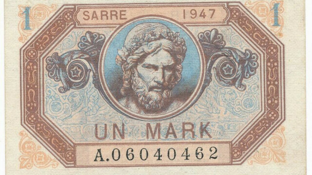 1 Mark Sarre type 1947