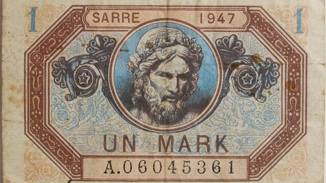 1 Mark Sarre type 1947