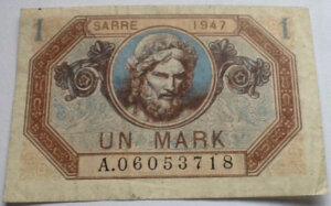 1 Mark Sarre type 1947