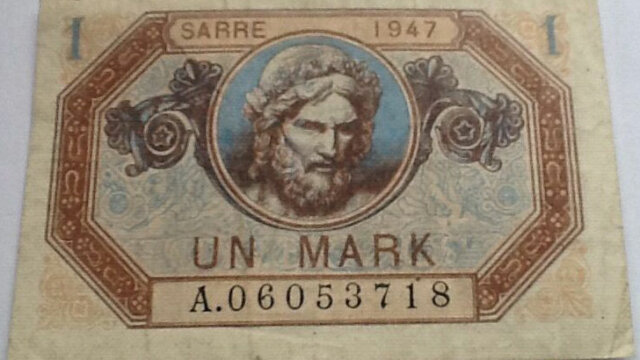 1 Mark Sarre type 1947