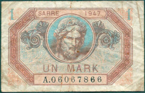 1 Mark Sarre type 1947