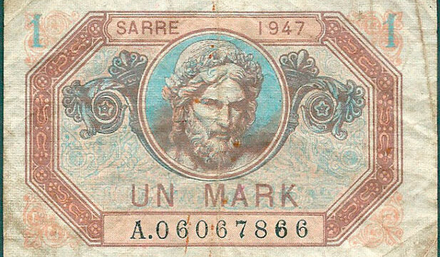 1 Mark Sarre type 1947