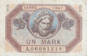 1 Mark Sarre type 1947