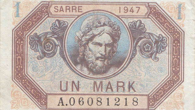 1 Mark Sarre type 1947