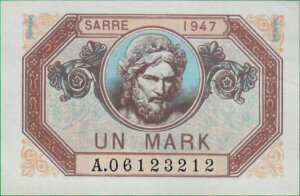 1 Mark Sarre type 1947