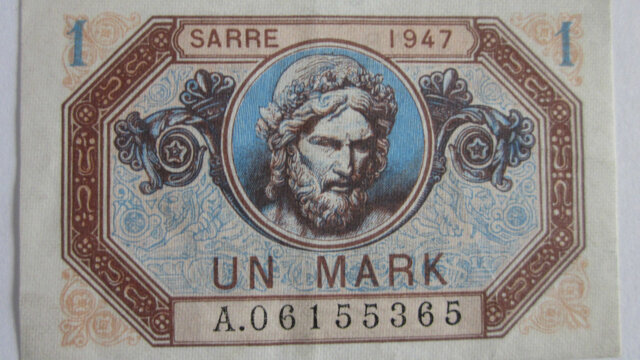 1 Mark Sarre type 1947