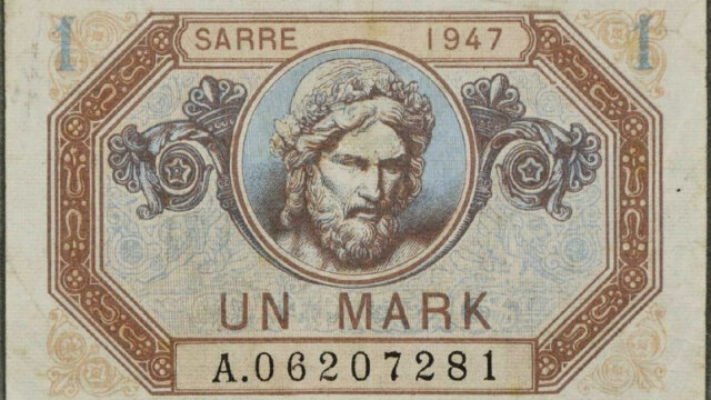 1 Mark Sarre type 1947