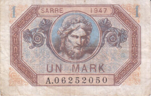 1 Mark Sarre type 1947