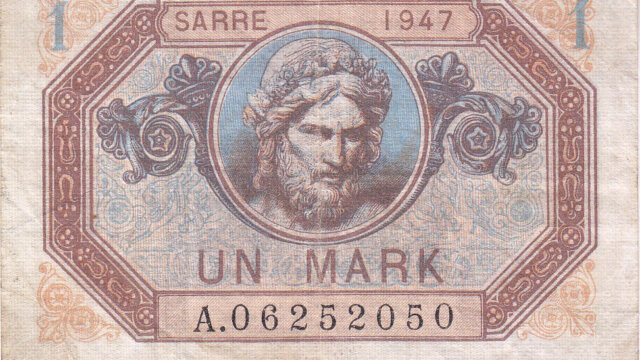 1 Mark Sarre type 1947