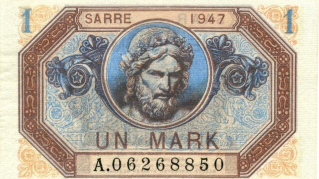 1 Mark Sarre type 1947