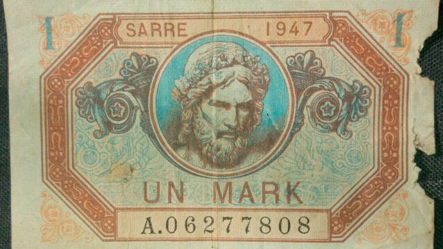 1 Mark Sarre type 1947