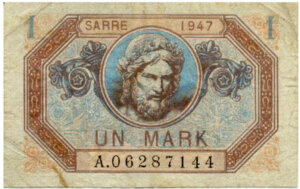 1 Mark Sarre type 1947