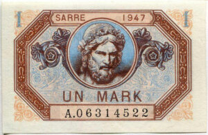 1 Mark Sarre type 1947