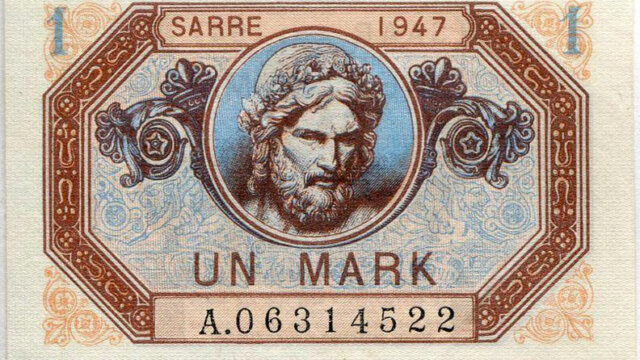 1 Mark Sarre type 1947