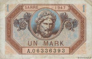 1 Mark Sarre type 1947