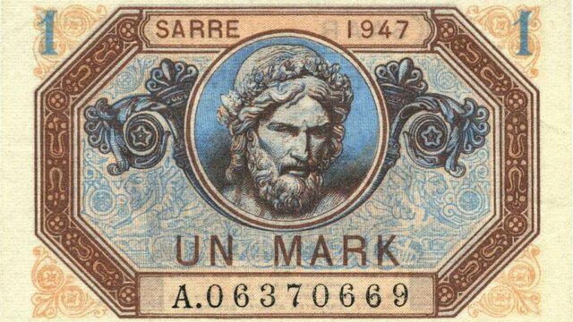 1 Mark Sarre type 1947