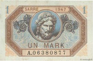 1 Mark Sarre type 1947