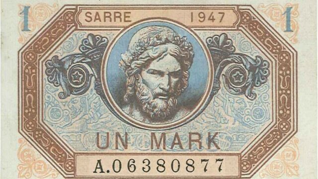 1 Mark Sarre type 1947