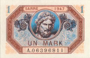 1 Mark Sarre type 1947