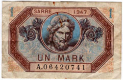 1 Mark Sarre type 1947