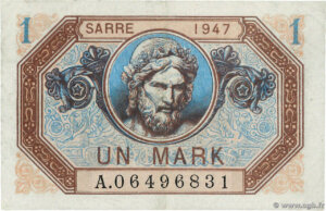 1 Mark Sarre type 1947