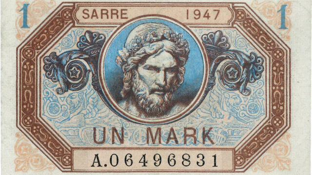 1 Mark Sarre type 1947