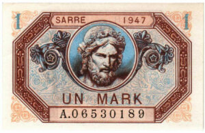 1 Mark Sarre type 1947