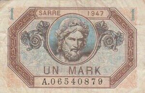 1 Mark Sarre type 1947