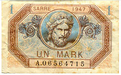 1 Mark Sarre type 1947