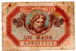 1 Mark Sarre type 1947