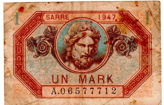 1 Mark Sarre type 1947