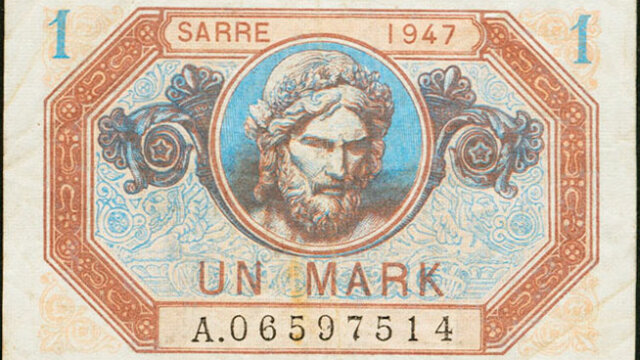 1 Mark Sarre type 1947