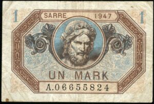 1 Mark Sarre type 1947