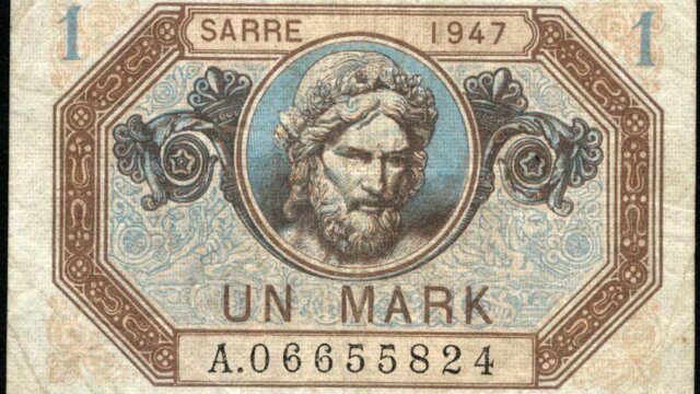 1 Mark Sarre type 1947