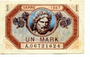 1 Mark Sarre type 1947