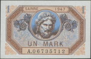 1 Mark Sarre type 1947