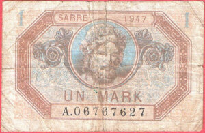 1 Mark Sarre type 1947