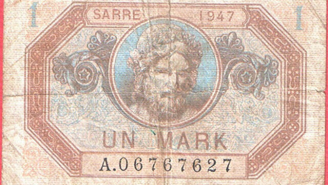 1 Mark Sarre type 1947