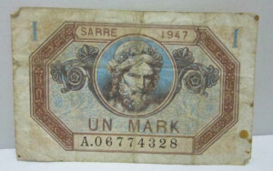 1 Mark Sarre type 1947