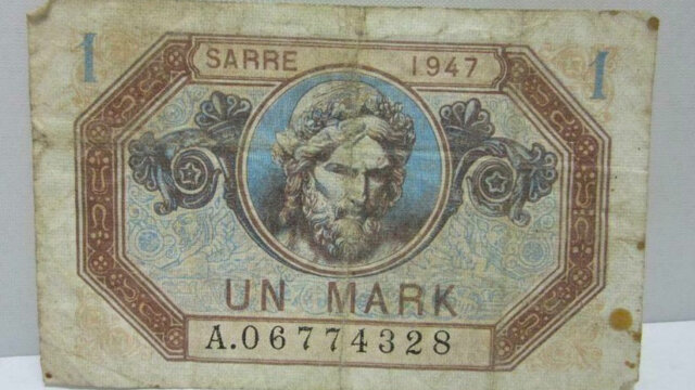 1 Mark Sarre type 1947