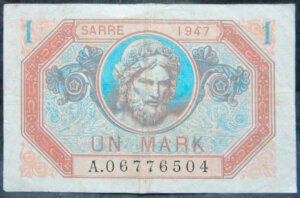 1 Mark Sarre type 1947