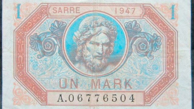 1 Mark Sarre type 1947