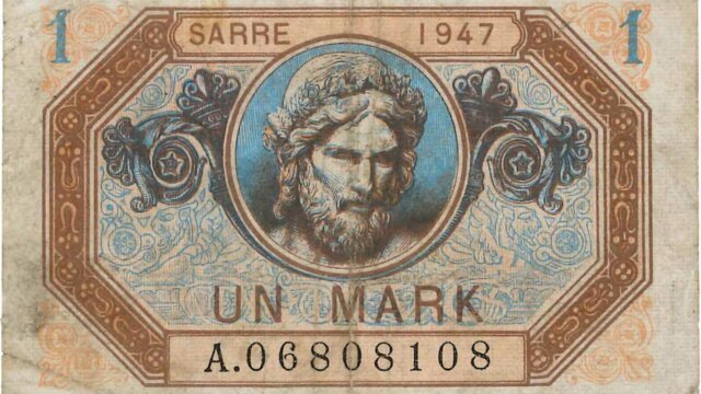 1 Mark Sarre type 1947