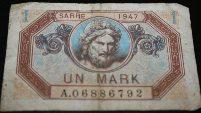 1 Mark Sarre type 1947