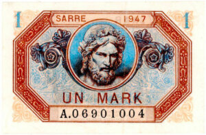 1 Mark Sarre type 1947