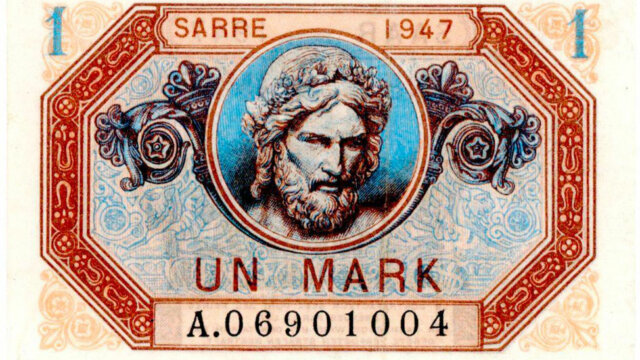 1 Mark Sarre type 1947