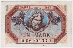 1 Mark Sarre type 1947