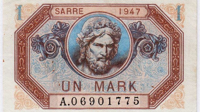 1 Mark Sarre type 1947