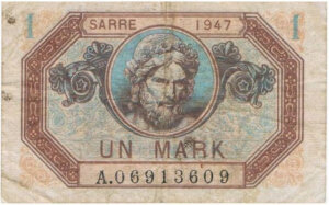 1 Mark Sarre type 1947